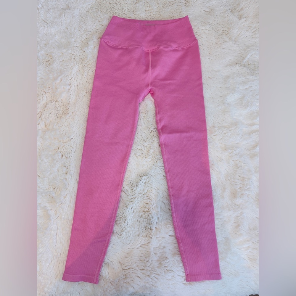 PINK Victoria's Secret Bright Pink Kids Leggings